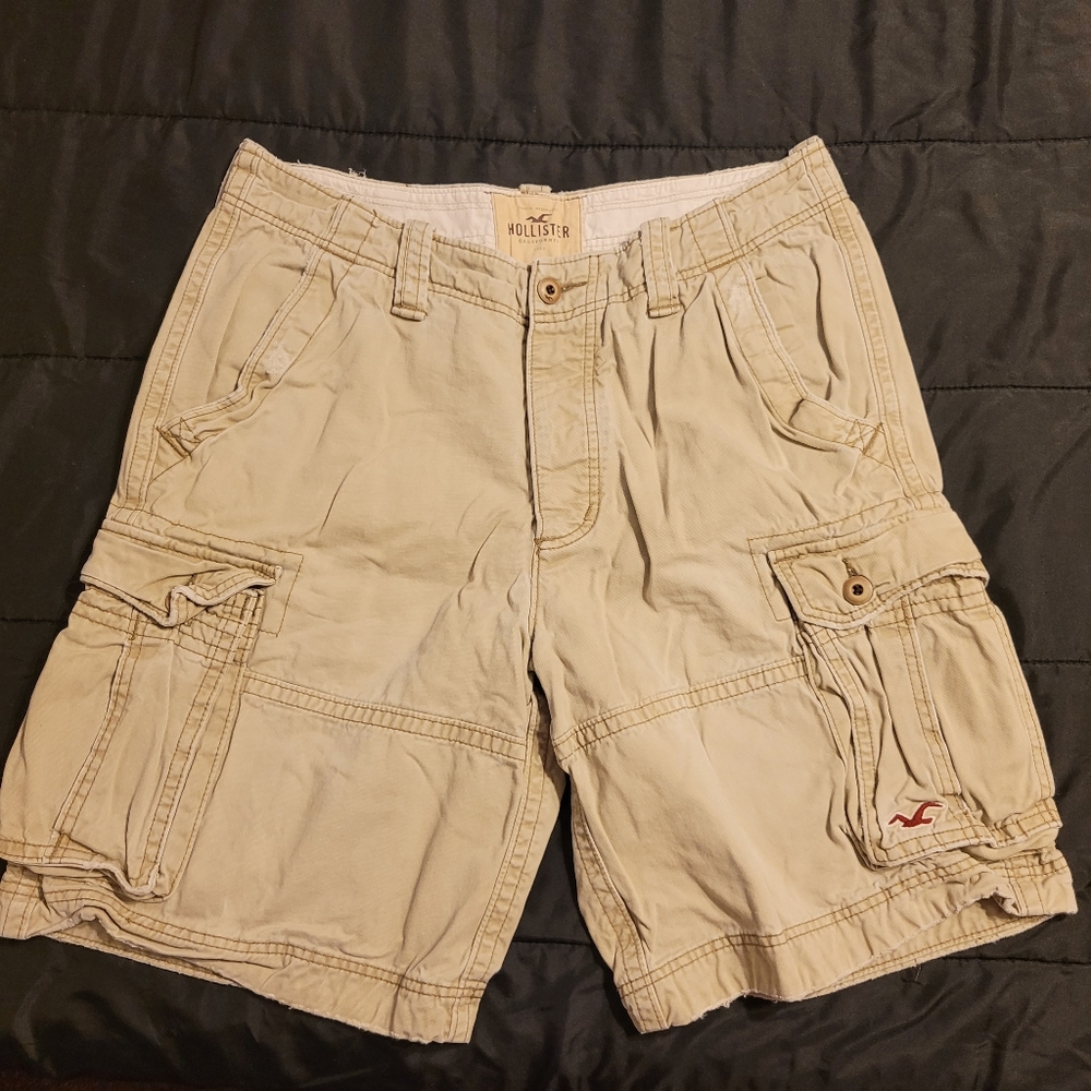 Hollister cargo shorts